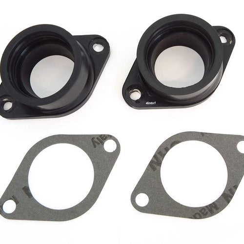 Repro Intake Insulators & Gaskets - Set of 2 - 16211-286-040 - CB350 CL350 Twins