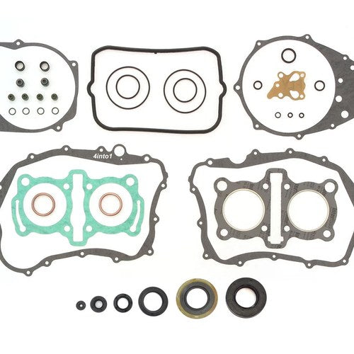 Engine Rebuild Kit - Honda CB400 Hawk CM400 - 1978-1981 Gasket Set + Oil Seals