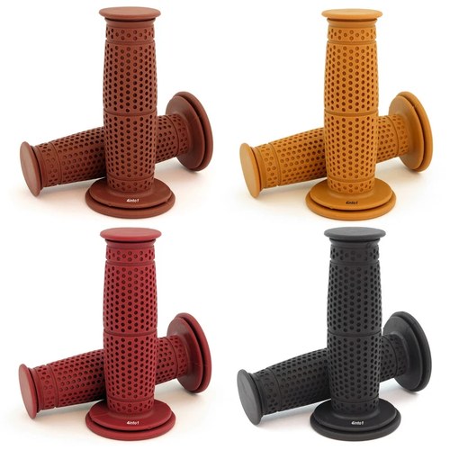 Winbledon Grips - 7/8" - Vintage Motorcycle Cafe Chopper Bobber Brat Tracker