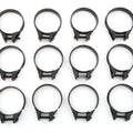 Reproduction Set of 12 Carburetor Clamps - 95018-44250 - XL/XR100/125 CB500/550