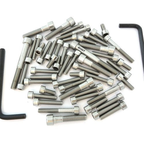 Stainless Steel Allen Bolt Set - Honda CX500 - 1978-1982 - 51 Bolts