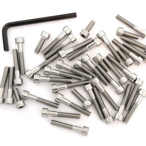 Stainless Steel Allen Bolt Set - Honda VT500FT Ascot / VT500C Shadow - 1983-1986