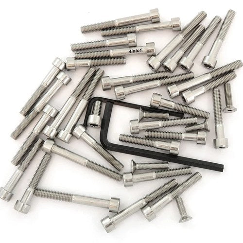 Stainless Steel Allen Bolt Set - Honda SL125 Motosport - 1971-1973 - 37 Bolts