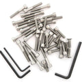 Stainless Steel Allen Bolt Set - Honda CT90 Trail 90 - 1966-1979 - 40 Bolts