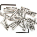 Stainless Steel Allen Bolt Set - Honda CB125S - 1980 - 45 Bolts