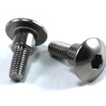 2x m5 x 16mm Stainless Fairing Bolts with 6mm Shoulder fits Suzuki 09139-05077