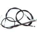 Short Control Cable Set - Honda CB350 CB350K CL350 Twins Throttle clutch brake