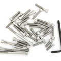 Stainless Steel Allen Bolt Set - Honda VF1100C V65 Magna - 1983-1986 - 30 Bolts