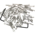 Stainless Steel Allen Bolt Set - Honda CB750 CB750F CB750K 1969-1978 - 60 Bolts