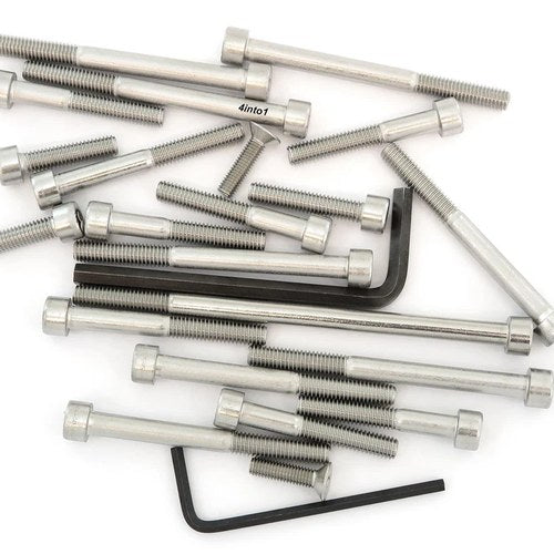 Stainless Steel Allen Bolt Set - Honda C70 Passport - 1980-1981 - 22 Bolts