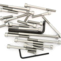 Stainless Steel Allen Bolt Set - Honda C70 Passport - 1980-1981 - 22 Bolts