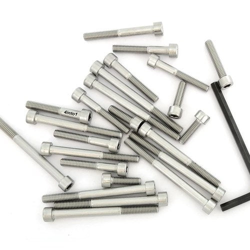 Stainless Steel Allen Bolt Set - Honda XL70 XL70K - 1974-1976 - 24 Bolts
