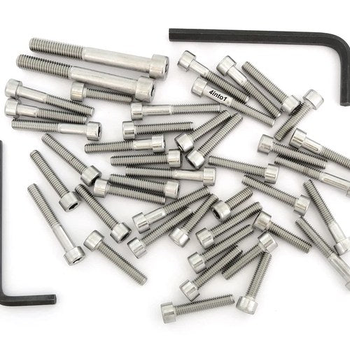 Stainless Steel Allen Bolt Set - Honda GL650 Silver Wing - 1983 - 43 Bolts