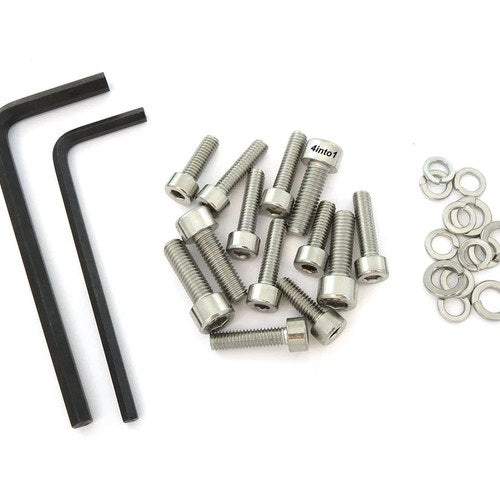 Stainless Steel Carburetor Allen Bolt Set - Honda CB/CM400/450 CX/GL500/650