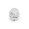 TTR400 Anodized Aluminum Oil Gallery Plug - 16mm - Silver - Honda CB350F CB400F