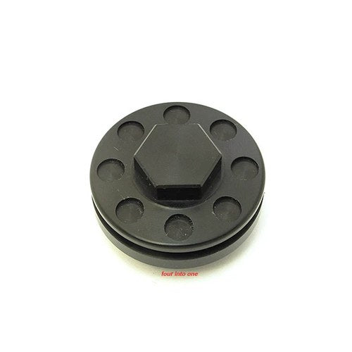 Joker Machine Honda Motorcycle Valve Tappet Cover - Black - 12-001-1B