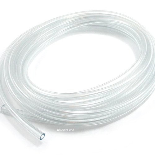Motion Pro Clear Motorcycle Pvc Fuel Gas Line - 3/16" (5mm) - 10' Feet