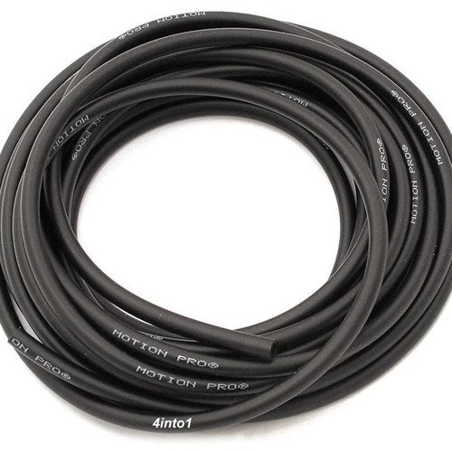 Motion Pro Black Motorcycle Tygon Fuel Gas Line - 3/16" (5mm) - 10' Feet