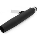 Tapered Shorty Muffler - Flat Black 16.25" Custom Cafe Bobber Chopper Motorcycle