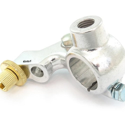 Honda Brake Lever Perch With 10mm Mirror Mount - 53171-312-003 - Chrome