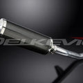 Delkevic 14" Carbon Oval Muffler - Kawasaki Concours GTR1400 2008-2021 Exhaust