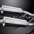 Delkevic 14” Stainless Mufflers - Kawasaki Concours ZG1000 1986-2006 Exhaust