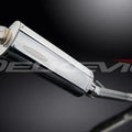 Delkevic 14” Stainless Muffler - Suzuki GSX600F Katana 600 1997-2006 Exhaust