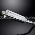 Delkevic 14" Stainless Oval Slip On Muffler - Suzuki GSX-R1000 2001-2002 Exhaust