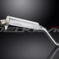 Delkevic 14" Stainless Oval Muffler - Suzuki DR650S DR650SE 1996-2024 Exhaust