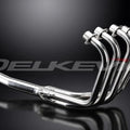 Delkevic 4into1 Stainless Headers - Suzuki GS750 1977-1979 Manifold