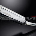 Delkevic 14” Stainless Oval Muffler - Yamaha YZF-R6/S 2006-2009 Exhaust