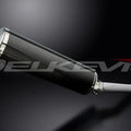 Delkevic 18" Carbon Oval Slip On Muffler - Yamaha FZ1 FZS1000 2000-2005 Exhaust
