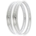Rising Sun Silver Aluminum Rim Set Honda CB92R Benly S.S. Racer 125 1961 - 1962