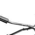 Delkevic Full 2-1 Exhaust System 8" Stainless Round Muffler - Yamaha FZ-07 MT-07