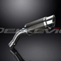 Delkevic 8" Mini Carbon Fiber Round Muffler - BMW F800R - 2009-2016 Exhaust