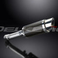 Delkevic 8" Mini Carbon Fiber Round Muffler - BMW F800GS - 2008-2016 Exhaust
