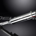 Delkevic 14" SL10 Stainless Steel Round Muffler - BMW F800GS - 2008-2017 Exhaust