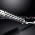 Delkevic 14" Carbon Fiber Round Muffler Aprilia Tuono Factory 1000 03-04 Exhaust