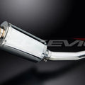 Delkevic 9" Stainless Steel Oval Muffler - Yamaha YZF-R6 1998-2002 Exhaust
