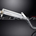Delkevic 14" Stainless Steel Oval Muffler - Yamaha XT600E - 1995-2005 Exhaust