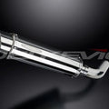 Delkevic 14" Stainless Round Muffler - Honda VFR800 Interceptor - 98-01 Exhaust