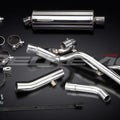 Delkevic 14" Stainless steel Oval Muffler - Suzuki DL650 V-Strom - 12-16 Exhaust