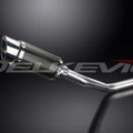 Delkevic 8" Carbon Fiber Round Muffler - Suzuki GSX-R7505 - 2006-2007 Exhaust