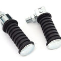 Universal Round Folding Foot Pegs 12mm Passenger Footrests Footpegs Foot Peg