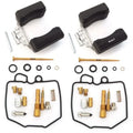 Deluxe Carburetor Rebuild Kit With Floats - Honda CM400 CM400A CM400T - 1979