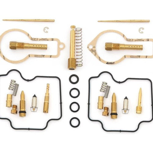Deluxe Left & Right Carburetor Rebuild Kit - Honda XL600 XL600R - 1983-1987