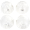Honda Clear Turn Signal Lens Set - 33402-268-672 - CB100 CB125 CB200 CB350 CB400