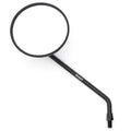 Universal Left Side Black Motorcycle Mirror - 10MM x 1.25 Honda Kawasaki Suzuki