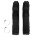 2 Pack Black Fork Boots Gaiters Honda CR125 CR250 XR250 XR400 CR500 XR600 XR650