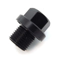 TTR400 Aluminum Oil Gallery Plug 16mm - Black - 11208-333-000 - CB350F CB400F